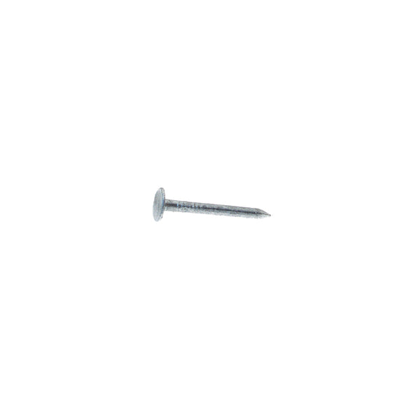 Clavo plano de acero galvanizado por inmersión en caliente para techos Grip-Rite de 1 pulg., 5 lb (paquete de 6)