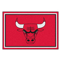 NBA - Chicago Bulls 5ft. x 8 ft. Plush Area Rug