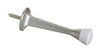 National Hardware 3 in. W Zinc Satin Nickel Rigid Door Stop Mounts to door (Pack of 5).