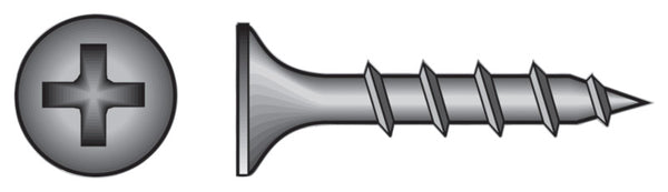 TORNILLO PARA PANEL DE YESO CS#6X1.25" 8M