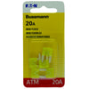 Bussmann 20 amps ATM Blade Fuse (Pack of 5)