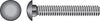 Hillman 1/2 in. X 8 in. L Zinc-Plated Steel Carriage Bolt 25 pk