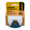 UCO  Mini  100 lumens Black  LED  Sprout Lantern