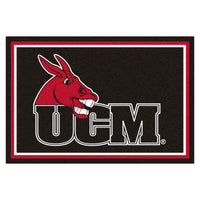 University of Central Missouri 5ft. x 8 ft. Plush Area Rug