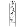 Living Accents 40 in. H Black Steel Pot Trellis