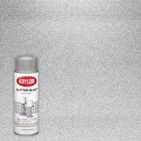 Krylon Glitter Blast Silver Flash Spray  Paint 5.75 oz (Pack of 6)