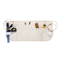 CLC Heavy Duty 12 pocket Canvas Waist Apron White 1 pk