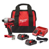 Milwaukee  M18  18 volt Cordless  Brushless  Compact Impact Driver  Kit  1600 in-lb
