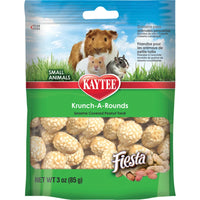Kaytee Fiesta Krunch A Rounds Small Animal Treat Peanut Sesame Crunch Snacks 3 oz