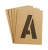 Hy-Ko 4 in. Card Stock Letters Stencil 6 each (Pack of 6)