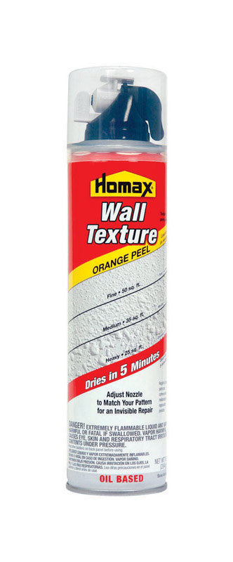 Homax White Oil-Based Orange Peel Spray Texture 10 Oz. (Pack Of 6)