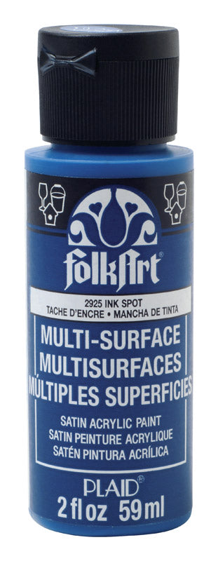 Plaid FolkArt Satin Ink Spot Hobby Paint 2 oz. (Pack of 3)