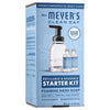 Mrs. Meyer's Clean Day Rain Water Scent Foam Hand Wash Starter Kit (Pack of 3)