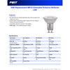 Feit MR16 GU10 LED Bulb Bright White 50 Watt Equivalence 1 pk