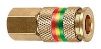 Tru-Flate Combo Coupler Brass Universal Coupler 1/4 Female 1 pc