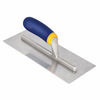 QEP 11 in. W X 4-1/2 in. L Stainless Steel V Notched Trowel