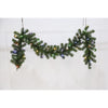 Celebrations 6 ft. L LED Prelit Multicolored LED and Multi-Function Northern Pine Garland (Pack of 12)