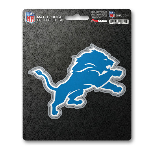 NFL - Detroit Lions Matte Decal Sticker