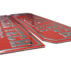 University of Miami 2 Piece Heavy Duty Alumnium Truck Emblem Set