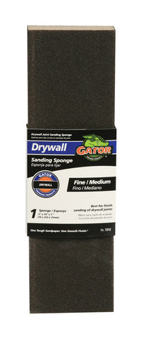 Gator 10 in. L X 3 in. W X 1 in. 120/80 Grit Assorted Sanding Sponge