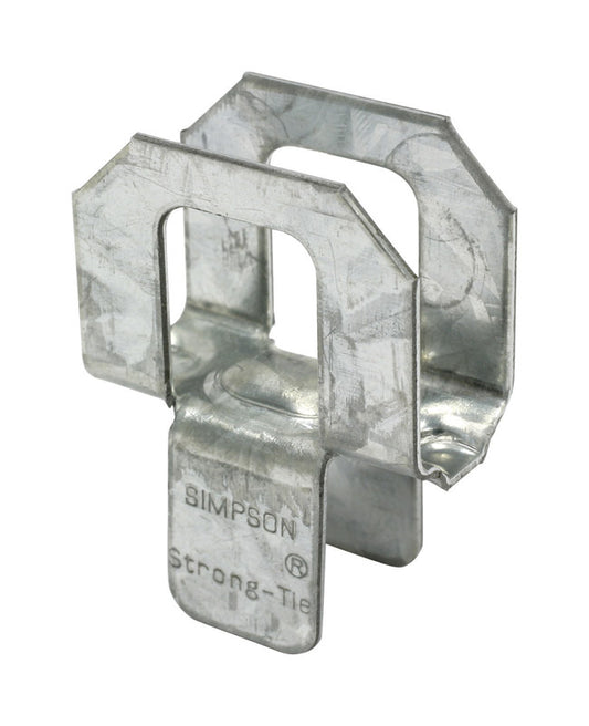 Simpson Strong-Tie 1.31 in. H X 1 in. W 20 Ga. Plywood Panel Sheathing Clip