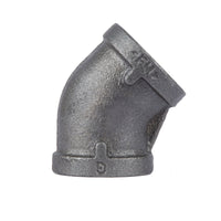 STZ Industries 1-1/4 in. FIP each X 1-1/4 in. D FIP Black Malleable Iron 45 Degree Elbow - Deal of The Week