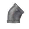 STZ Industries 1-1/4 in. FIP each X 1-1/4 in. D FIP Black Malleable Iron 45 Degree Elbow - Deal of The Week