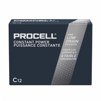 Procell Constant C Alkaline Batteries 12 pk Boxed