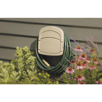 Suncast Hose Hangout Taupe Resin Wall Mounted Hose Hanger 150 ft. Capacity