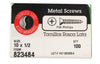 HILLMAN No. 10 Ga. X 1/2 in. L Phillips Flat Head Sheet Metal Screws 100 pk - Deal of The Week
