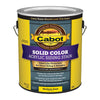 Cabot Solid 0808 Medium Base Water-Based Acrylic Solid Color Acrylic Deck Stain 1 gal. (Pack of 4)