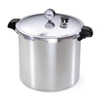 Presto Brushed Aluminum Cooker Canner, 23 qt. - Open Box