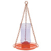 Perky-Pet Oriole 32 oz Metal/Plastic Nectar Feeder 3 ports