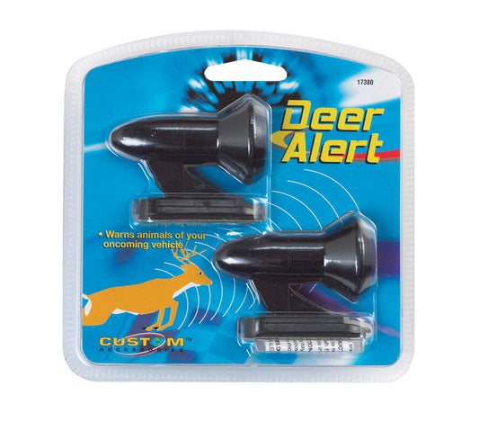 Custom Accessories Black Deer Warning Device 1 pk