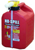 No-Spill Plastic Gas Can 2.5 gal