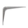 Hampton Gray Steel Shelf Bracket 18 Ga. 6 in. L 100 lb (Pack of 10)