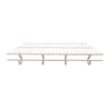 Organized Living 1710-1212-11 12" X 12' White Open Slide Closet Shelving (Pack of 6)