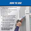 Phenoseal Gray Vinyl Kitchen and Bath Adhesive Caulk 10 oz. (Pack of 12)
