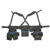 CLC 28 pocket Ballistic Nylon Tool Belt with Suspenders 23 in. L X 16-1/2 in. H Black 29 in. 46 in.