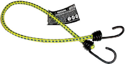Keeper Assorted Bungee Cord 24 in. L x 0.315 in. 1 pk (Pack of 10)