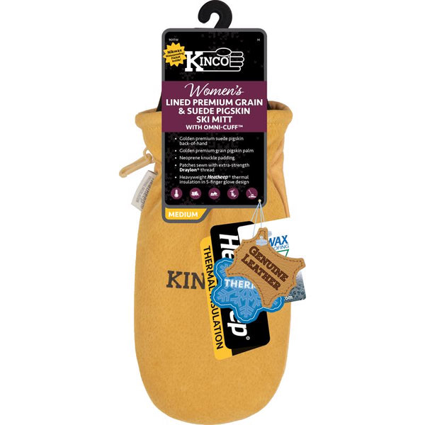 Mitones de piel de cerdo premium Kinco M - Caja abierta