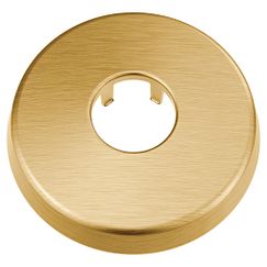 Brida de brazo de ducha de oro cepillado