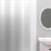 Zenna Home 78 in. H X 54 in. W Clear Solid Stall Liner PEVA (Pack of 2)