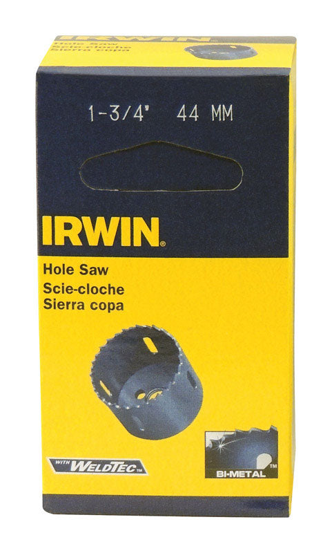 Irwin 1-3/4 in. Bi-Metal Hole Saw 1 pc