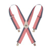CLC 4.25 in. L X 2 in. W Nylon Suspenders Blue/Red/White 1 pair