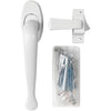 White Pull Hand Latch