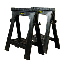 Stanley 33 in. H X 27 in. W X 4 in. D Folding Sawhorse 1000 lb. cap. 2 pc - Open Box