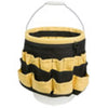 CLC 3.25 in. W X 13 in. H Polyester Bucket Organizer 61 pocket Black 1 pc