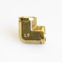 1/4 in. FPT X 1/4 in. D FPT Brass 90 Degree Elbow (Pack of 5)