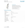 Brondell CleanSpa Silver Hand Held Bidet